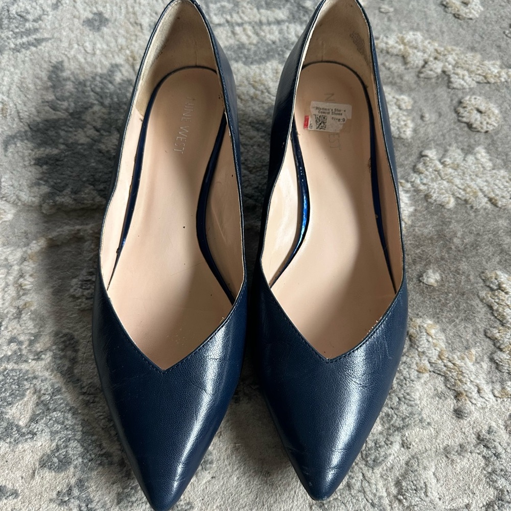 Nine West Elegant Navy Blue Women's Shoes